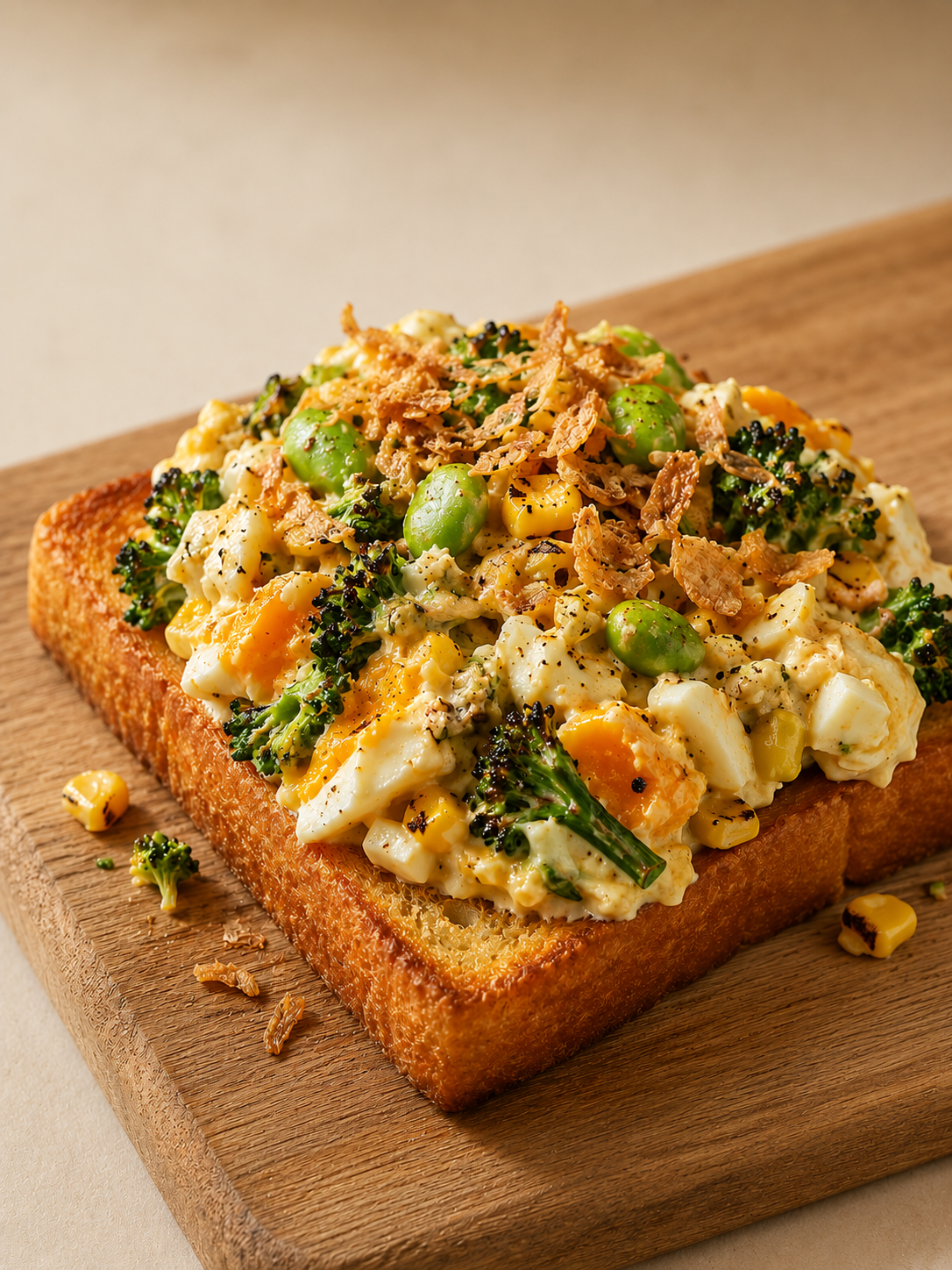 Egg Mayo Brioche Toast