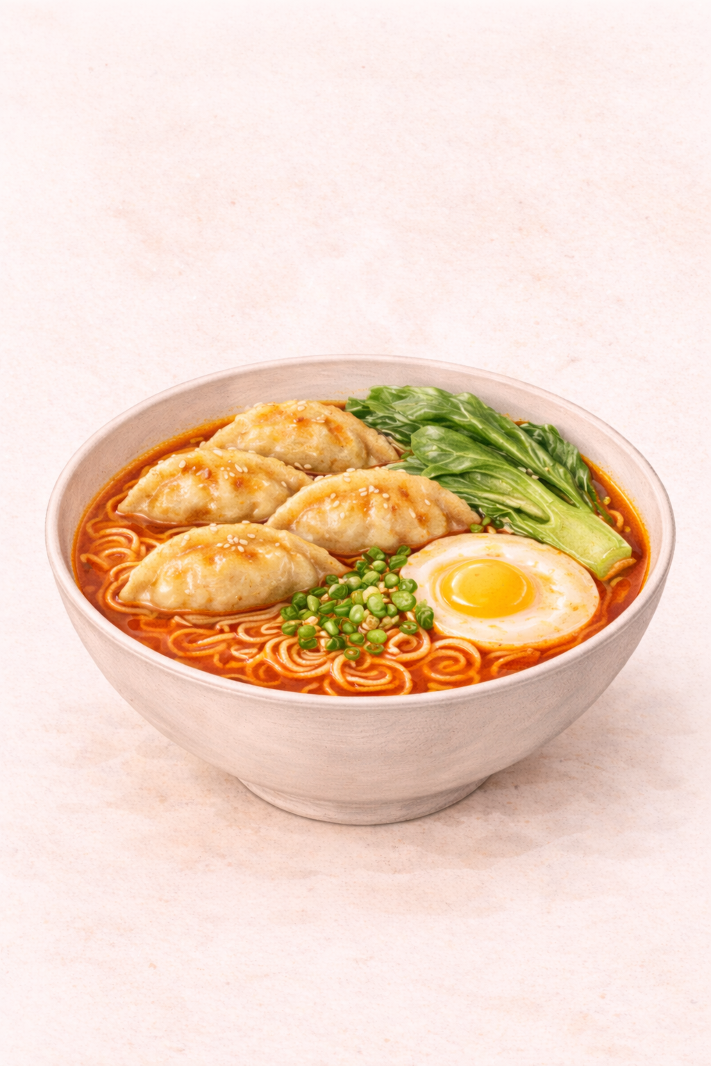 🐖🥦 辣到小人跑拉面 Spicy Ramyeon, Bad People Run Away (🐖 Pork or 🥦 Veggie Dumplings)