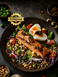 Soy Lucky Sous Vide Salmon In Prawn Shell Brown Butter Sweet Soy Glaze